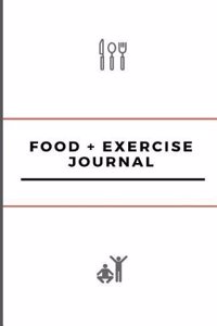 Food and Exercise Journal: 7.5 X 9.25, Undated 100 Page Journal for 100 Days of Food and Exercise Tracking, for Weight Loss, Allergies, and Health