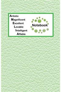Artistic Magnificent Excellent Lovable Intelligent Affable Notebook