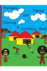 Kandake and Mansa Coloring and Activities Book