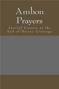 Ambon Prayers