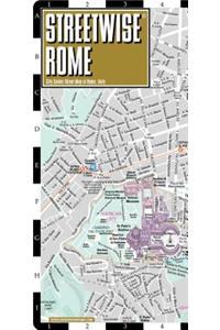 Streetwise Rome Map - Laminated City Center Street Map of Rome, Italy