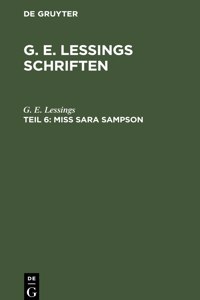 Miss Sara Sampson