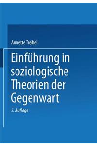 Einführung in Soziologische Theorien Der Gegenwart