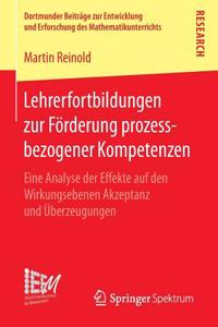 Lehrerfortbildungen Zur Förderung Prozessbezogener Kompetenzen