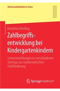 Zahlbegriffsentwicklung Bei Kindergartenkindern