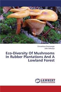 Eco-Diversity of Mushrooms in Rubber Plantations and a Lowland Forest