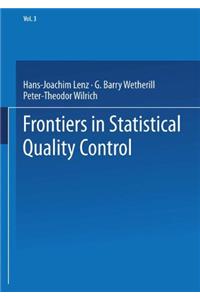 Frontiers in Statistical Quality Control