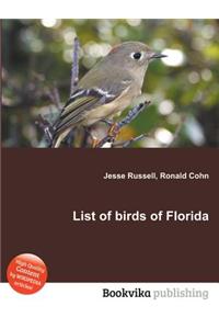List of Birds of Florida