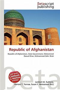 Republic of Afghanistan