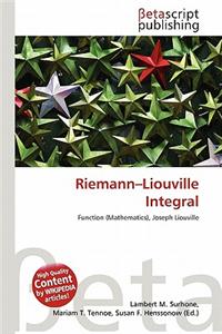 Riemann-Liouville Integral
