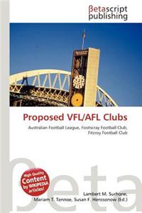 Proposed Vfl/Afl Clubs
