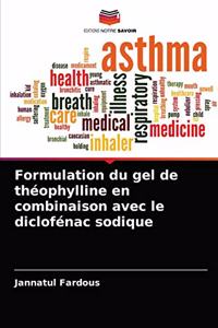 Formulation du gel de théophylline en combinaison avec le diclofénac sodique