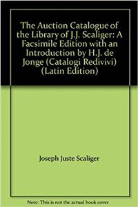 Auction Catalogue of the Library of J.J. Scaliger