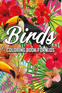 Birds Coloring Book for Kids