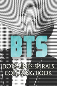 BTS Dots Lines Spirals Coloring Book