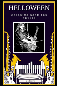 Helloween Coloring Book for Adults