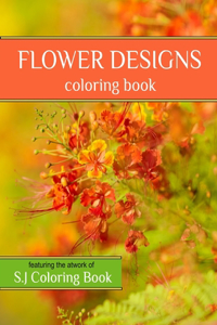 Flower Designs Coloring Book