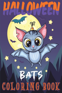 Halloween Bats Coloring Book