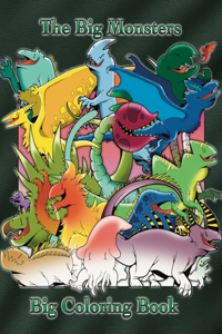 Big Monsters Big Coloring Book