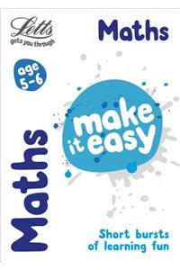 Letts Make It Easy - Maths Age 5-6