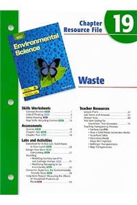 Holt Environmental Science Chapter 19 Resource File: Waste