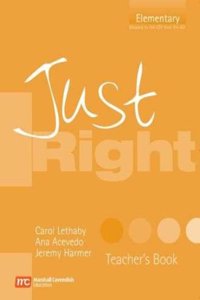 Just Right - Elementary Teacher Book - CEF A1 / A2