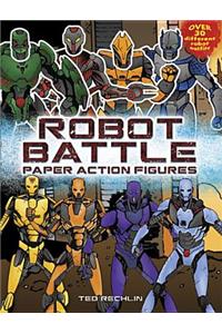 Robot Battle Paper Action Figures