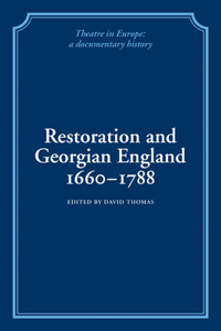 Restoration and Georgian England 1660-1788