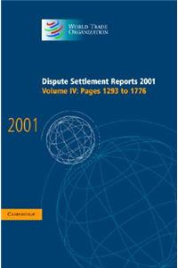 Dispute Settlement Reports 2001: Volume 4, Pages 1293-1776
