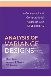 Analysis of Variance Designs
