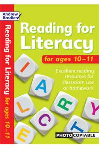 Reading for Literacy for Ages 10-11