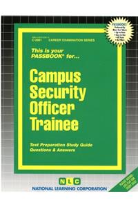 Campus Security Officer Trainee