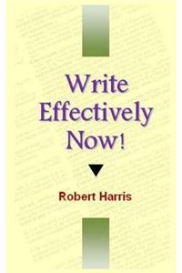 Write Effectively Now!