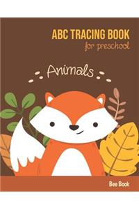 Animals ABC Tracing Book For Preschool