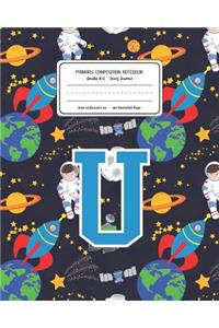 Primary Composition Notebook Grades K-2 Story Journal U