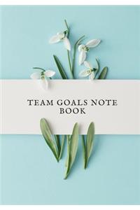 Team Goals Notebook