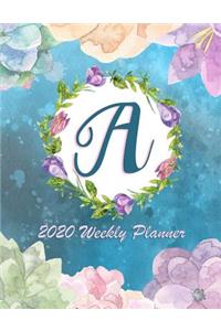 A - 2020 Weekly Planner