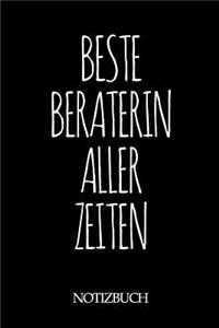 Beste Beraterin Aller Zeiten Notizbuch