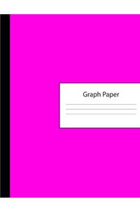 Graph Paper: 300 Pages 5 x 5 Blank Grid Ruled Note Pad Paper - Purple Cover - Notebook Writing Pad & Journal - Assignment, Class Notes, Homework - University Mat