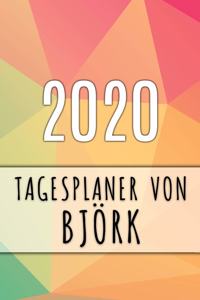 2020 Tagesplaner von Björk