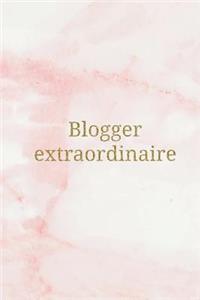 Blogger Extraordinaire
