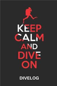 Keep Calm and Dive on Dive Log