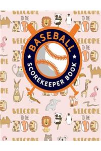 Baseball Scorekeeper Book