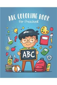ABC Coloring Book For Preschool