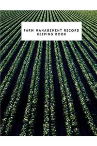 Farm management record keeping book