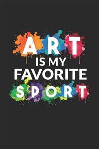 Art Is My Favorite Sport