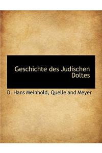 Geschichte Des Judischen Doltes