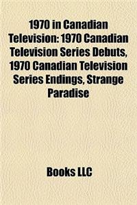 1970 in Canadian Television