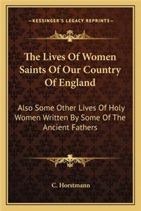 The Lives of Women Saints of Our Country of England