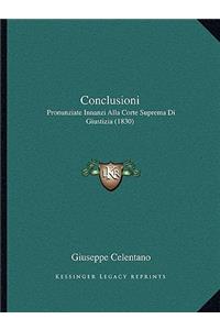 Conclusioni